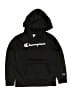Champion 100% Polyester Black Pullover Hoodie Size 10 - 12 - photo 1