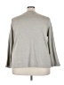 Avenue Metallic Silver Gold Pullover Sweater Size 26 - 28 Plus - photo 2