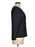 Petite Assembly Polka Dots Black Long Sleeve Blouse Size M (petite) - photo 4