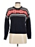 ASOS Print Blue Pullover Sweater Size 6 - photo 1