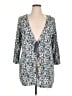 Christopher & Banks Blue Kimono Size XL - photo 1