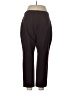 J.Jill Solid Burgundy Active Pants Size Lg Petite - photo 2