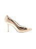 Donald J Pliner 100% Leather Metallic Gold Heels Size 9 1/2 - photo 1