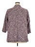 Ann Taylor LOFT Tweed Burgundy Pullover Sweater Size 20 - photo 2