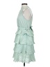 Unbranded 100% Polyester Green Cocktail Dress Size S - photo 5