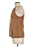 Max Studio 100% Polyester Brown Sleeveless Blouse Size L - photo 5