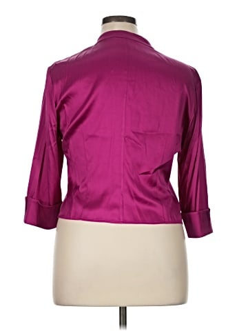 Kay Unger 3/4 Sleeve Silk Top (view 2)
