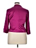Kay Unger Purple 3/4 Sleeve Silk Top Size 16 - photo 2