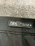 Zara 100% Polyester Solid Black Casual Pants Size M - photo 7