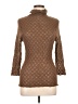 Intuitions Brown 3/4 Sleeve Top Size L - photo 1