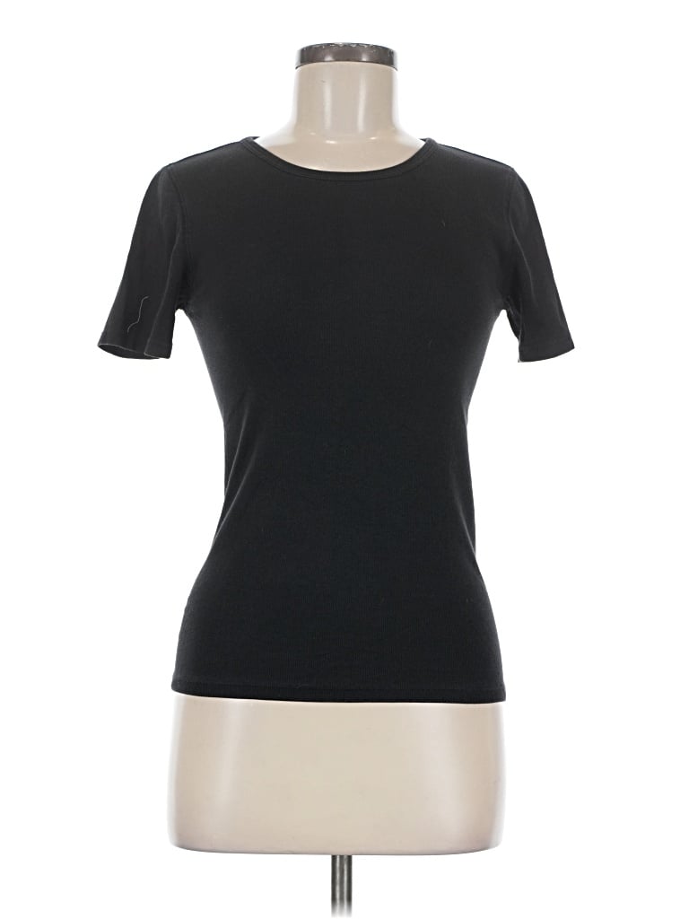 Pre-owned Everlane Short Sleeve T-shirt In Black