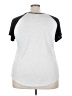 Torrid Tropical Silver Ivory Short Sleeve T-Shirt Size 3X Plus (3) - photo 2