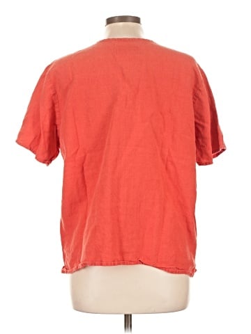 Flax Short Sleeve Top (view 2)