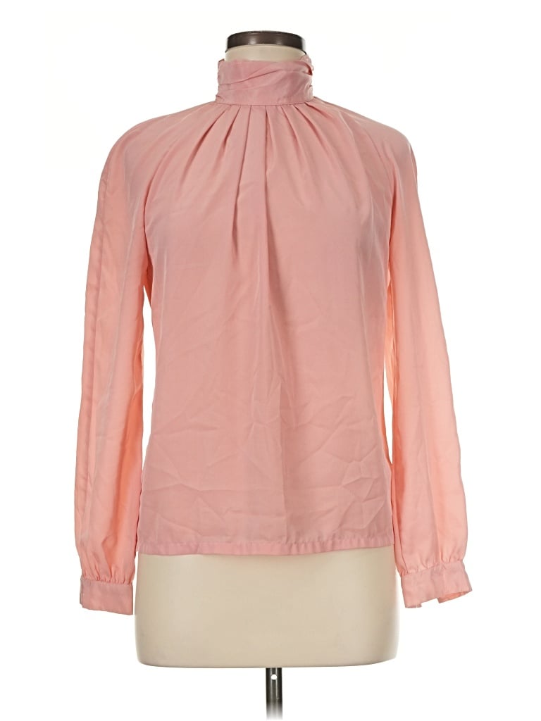 Pre-owned Pendleton Long Sleeve Blouse In Pink