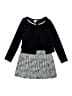 Emily West Houndstooth Black Dress Size 7 - photo 1