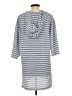 J Valdi 100% Polyester Gray Poncho Size L - photo 2
