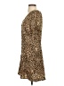 Pink Lily 100% Polyester Animal Print Brown Casual Dress Size S - photo 5