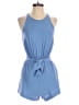 Club Monaco 100% Polyester Solid Blue Romper Size 00 - photo 1