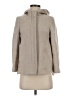 Zara Basic 100% Polyester Gray Coat Size XS - photo 1