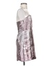 Storia 100% Polyester Metallic Silver Cocktail Dress Size S - photo 4