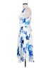Lulus 100% Polyester Print Blue Cocktail Dress Size S - photo 5