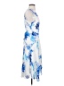 Lulus 100% Polyester Print Blue Cocktail Dress Size S - photo 4