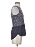 Ann Taylor LOFT 100% Polyester Blue Tank Top Size XS - photo 4