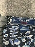 Chaps 100% Polyester Blue 3/4 Sleeve Blouse Size L - photo 7
