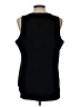 Van Heusen 100% Polyester Black Sleeveless Blouse Size L - photo 2
