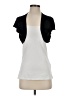 Say What? 100% Rayon Black White Cardigan Size XXS (estimated) - photo 1
