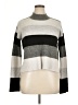 Express Outlet Color Block Gray Turtleneck Sweater Size XL - photo 1