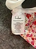Lulus 100% Polyester Ivory Red Short Sleeve Blouse Size S - photo 4