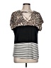 Lovely Day Black Short Sleeve Top Size L (estimated) - photo 1