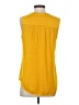 Vince Camuto 100% Polyester Yellow Sleeveless Blouse Size S (petite) - photo 2