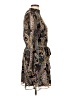 City Studio 100% Polyester Paisley Gray Casual Dress Size L - photo 4