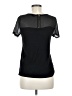 H&M 100% Viscose Black Short Sleeve Top Size M - photo 2