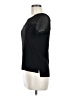 H&M 100% Viscose Black Short Sleeve Top Size M - photo 5