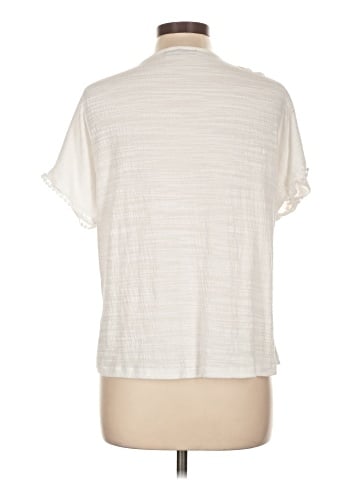 Cable & Gauge Short Sleeve Blouse (view 2)
