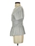 Soprano Gray Short Sleeve Top Size S - photo 5