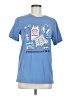 Unbranded Graphic Blue Short Sleeve Top Size M (estimated) - photo 1