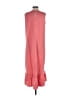 Assorted Brands Solid Pink Casual Dress Size S (estimated) - photo 2