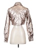 Fashion Nova Metallic Silver Jacket Size S - photo 2