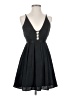 Free People 100% Polyester Solid Black Cocktail Dress Size 0 - photo 1