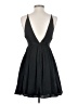 Free People 100% Polyester Solid Black Cocktail Dress Size 0 - photo 2