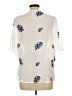 Assorted Brands Ivory Short Sleeve Blouse Size L - photo 2