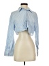 Zara Blue Long Sleeve Blouse Size XS - photo 1