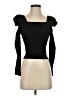 Aqua Black Long Sleeve Top Size S - photo 1