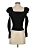 Aqua Black Long Sleeve Top Size S - photo 2