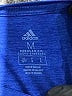 Adidas 100% Polyester Blue Active T-Shirt Size Medium 10/12 - photo 3