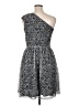 David Meister 100% Polyester Tweed Gray Cocktail Dress Size 14 - photo 2